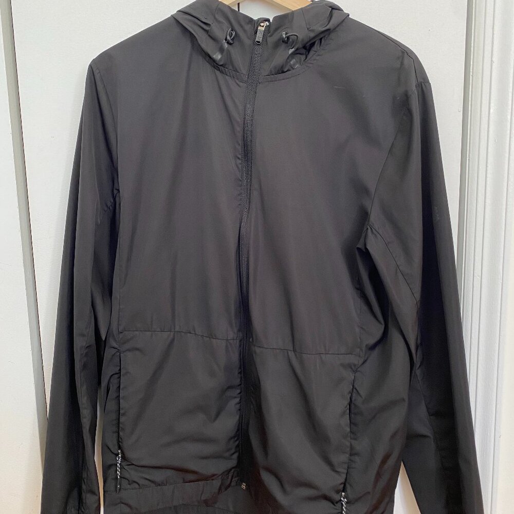 FLX Black Windbreaker